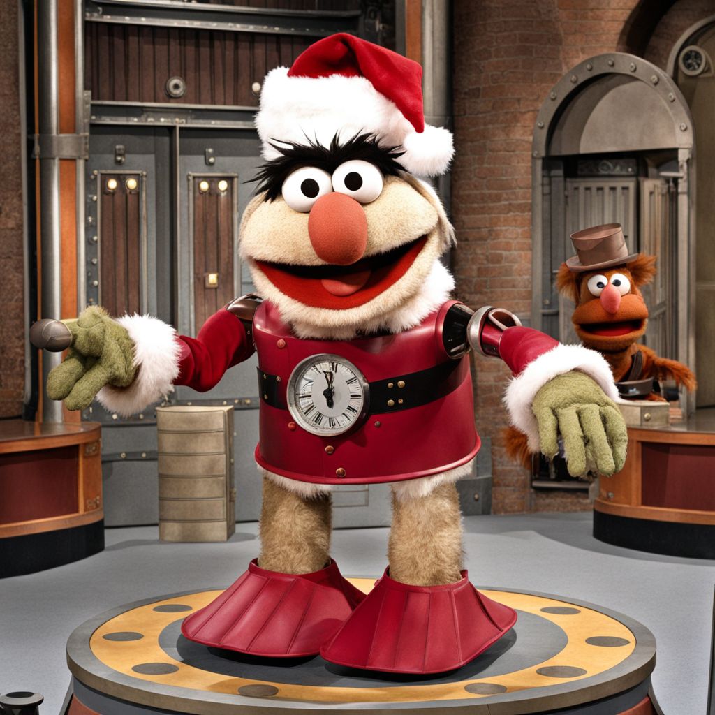 00084-20231114231142-7780-Mechanical robot santa MuppetShow  _lora_SDXL-MuppetShow-Lora-step00002500_0.8_.jpg